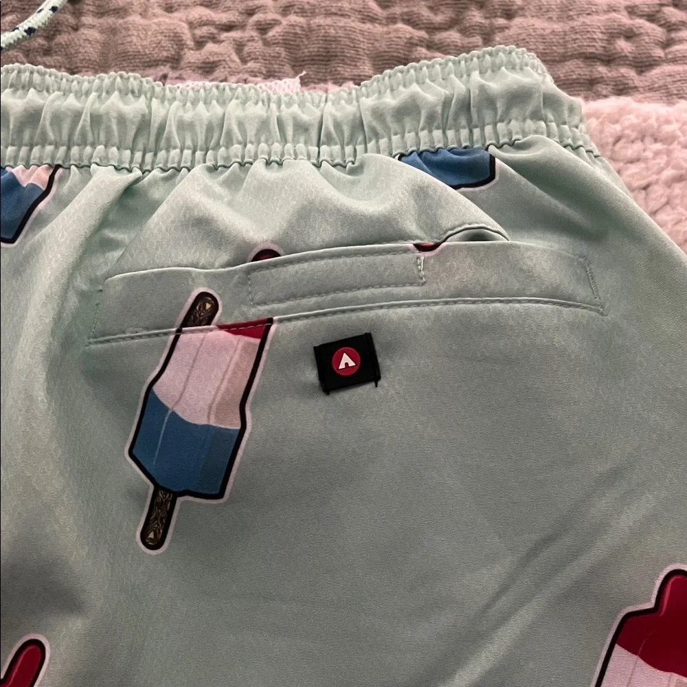 Airwalk Mint Bomb Pop Popsicle Print Board Shorts XL